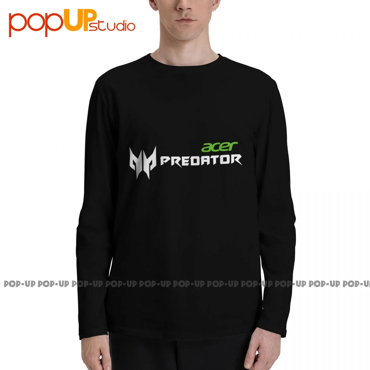 Acer Predator Gaming Nvidia Msi Intel Amd T-Shirt A Maniche Lunghe T-Shirt Tee Pop Unique Hipster Migliore Qualità