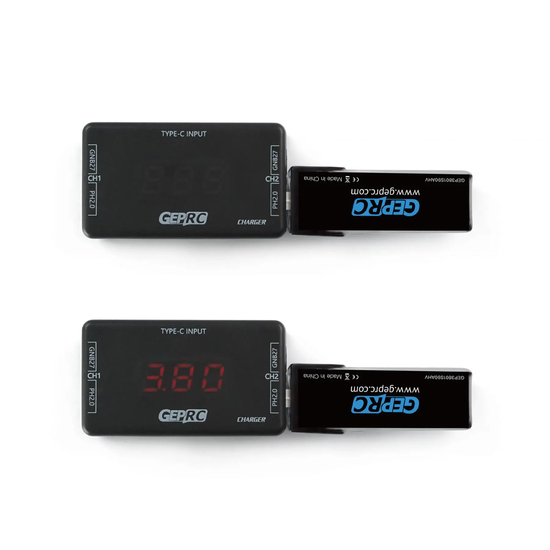 

Зарядное устройство Tinygo GEP-C1 Type-C 1S, два порта GNB27, комплект зуммера PH2.0, для радиоуправляемого квадрокоптера, FPV, полностью заряженный
