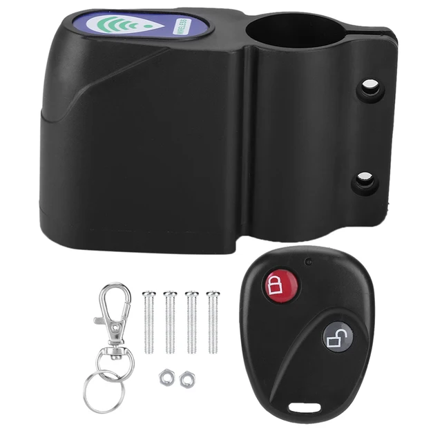 Anti Theft Bike Lock Cycling Security Lock Wireless Remote Control  Alarm  Alarm Lock Bike Wireless Lock Bike Lock 6