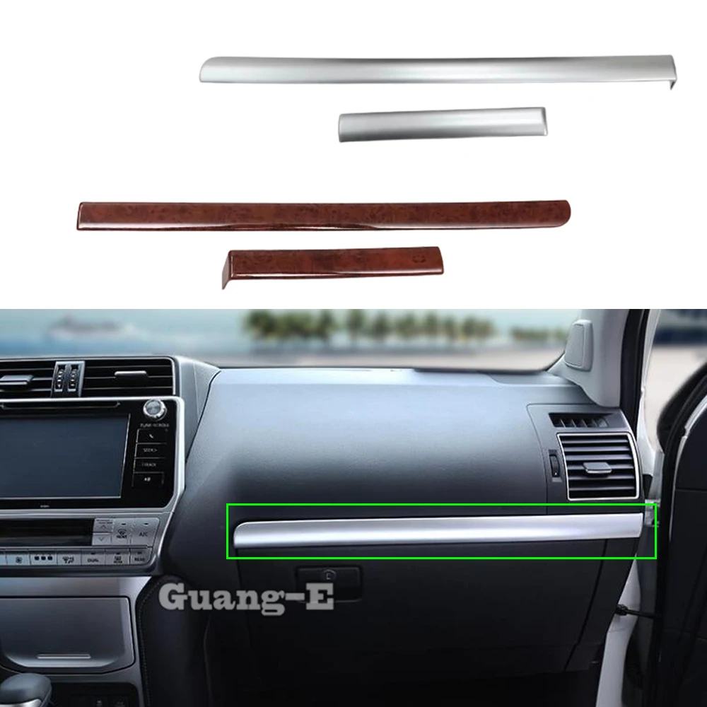 

Frame Cover Stick Co-Pilot Glove Box Front Trim Panel For Toyota FJ150/Prado 2010 2011 2012 2013 2014 2015 2016 2017 2018 2019