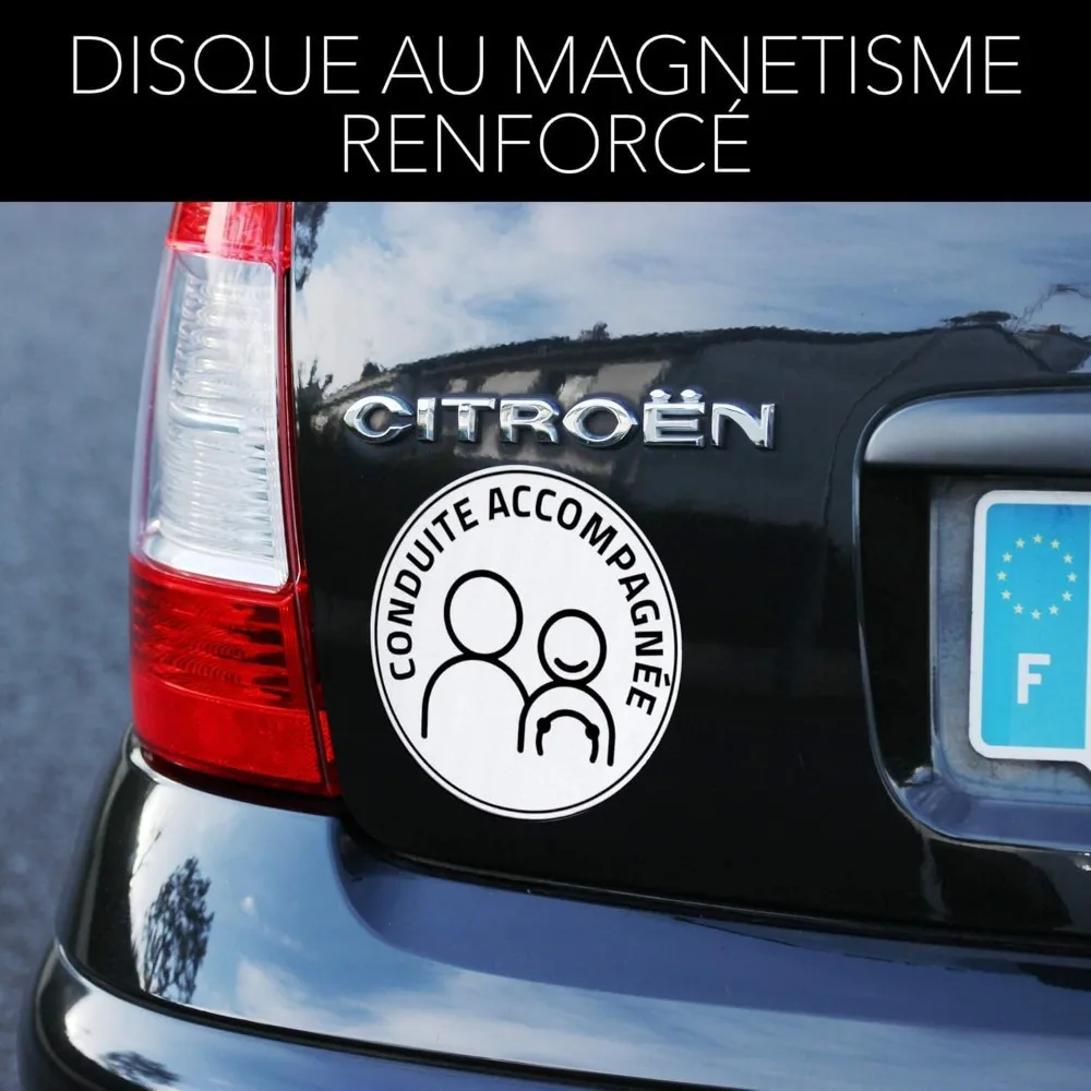 New Driver Creative Car Magnet Sticker - Anti-Scratch Safety Sign