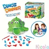 Family Party Board Games Toys Dinosaur Dinner Parent-child Interactive Puzzle Table Games Toys Funny Gathering Prop Gift for Kid 2