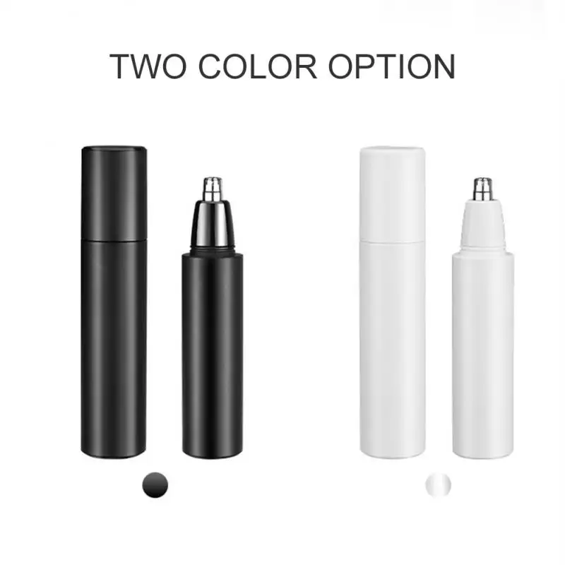 귀 코 헤어 커팅 머신, 블랙 저소음 커터, 헤드 보호 커버 디자인, USB 스마트 충전 가전 제품