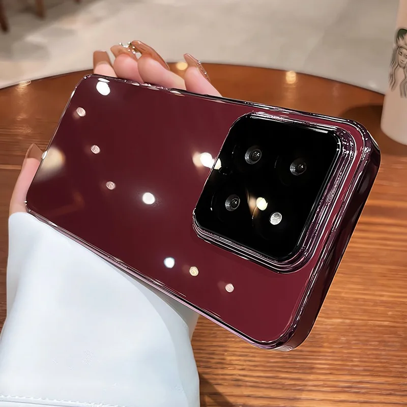 Ultra Slim Shockproof Plating Lens Protection Hard Case