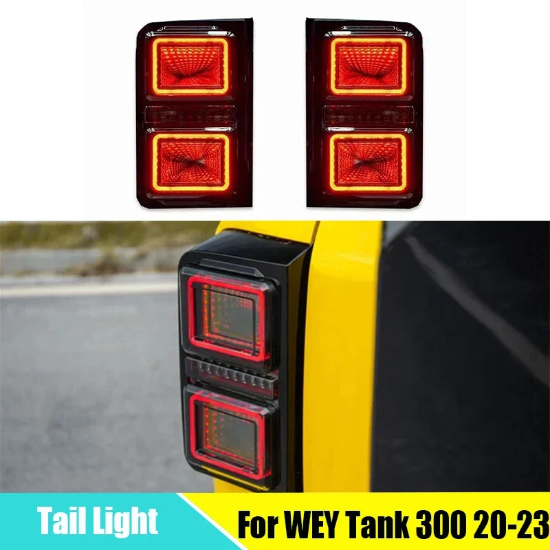 

LED Taillights For WEY Tank 300 2020-2023 Reversing Lamp Turn Signal Lights Rear Lamp Lights Tail Light Assembly