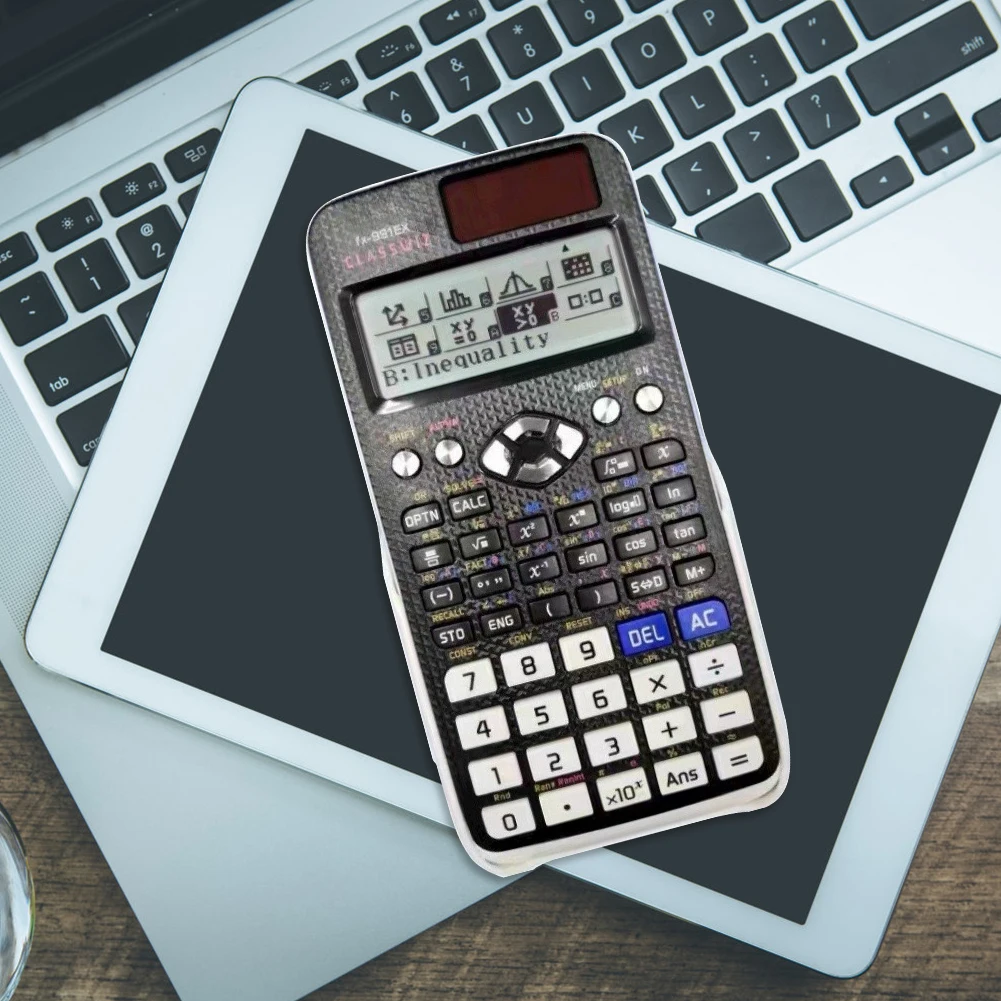 991EX Scientific Calculator For School Student Teachers Solar Battery Power Advanced Scientific Calculator with 696 Functions