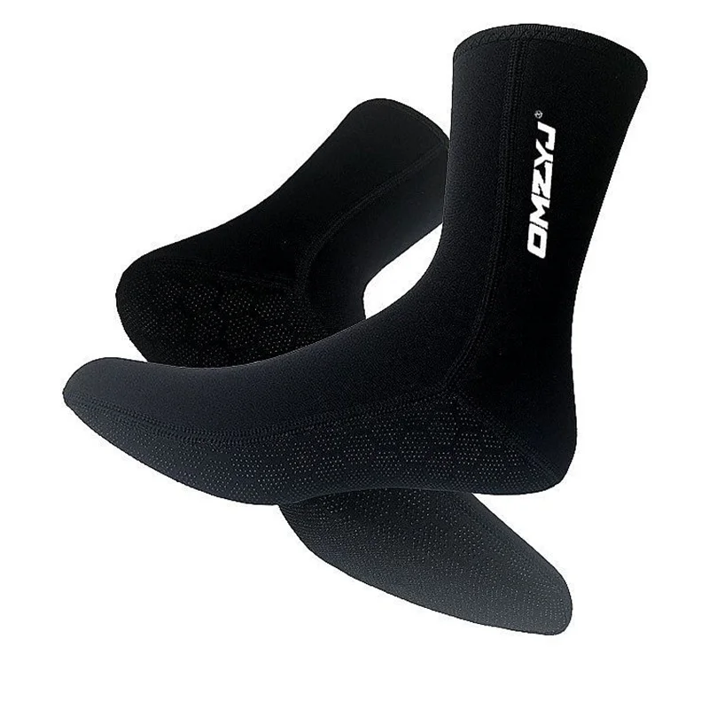 High Cut Neoprene Socks 5mm Beach Volleyball Socks for Diving Swimming Socks Surfing Snorkeling Fishing Water Booties Sock 4