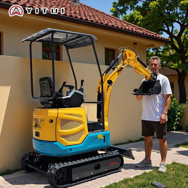 Mini Excavators 2 Ton Customize Euro 5 Epa Kubota Engine Mini Excavator Crawler Compact Digger Hydraulic Mini Excavator - Image 2