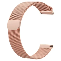Bracciale in Metallo Magnetico a Maglia Milanese - Cinturino per Orologio Premium