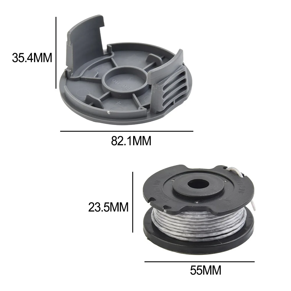 1 Set Trimmer Line Spool Cover Cap Per Bosch Easy Grasscut18-230/18-26/18-260/23/26 Tagliaerba Accessori Per Tosaerba