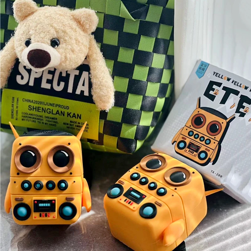 Et Minions Altoparlante Bluetooth Portatile Subwoofer Stereo Tws Mini Subwoofer Per La Casa All'Aperto Di Alta Qualità.