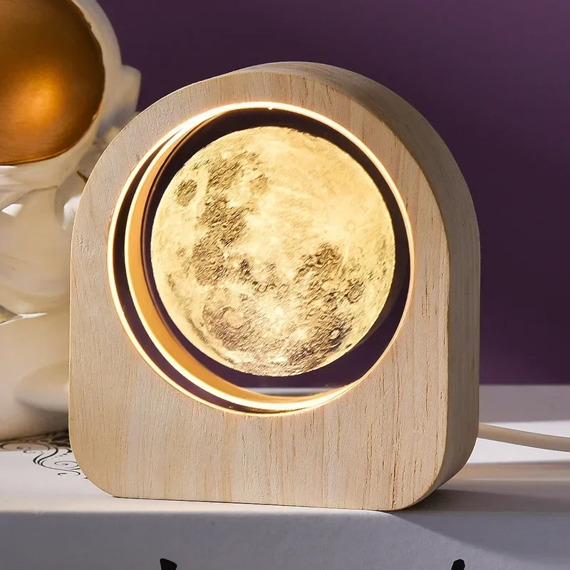 Engraved 3D Crystal Glass Solar System Desktop Decoration Gift