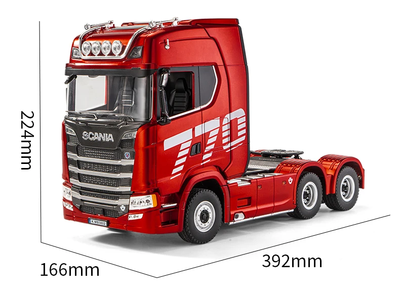 1/18 RC スカニア 770 1/14 電動RCビッグトラックシリーズ No.71 スカニア 770 S 8x4/4