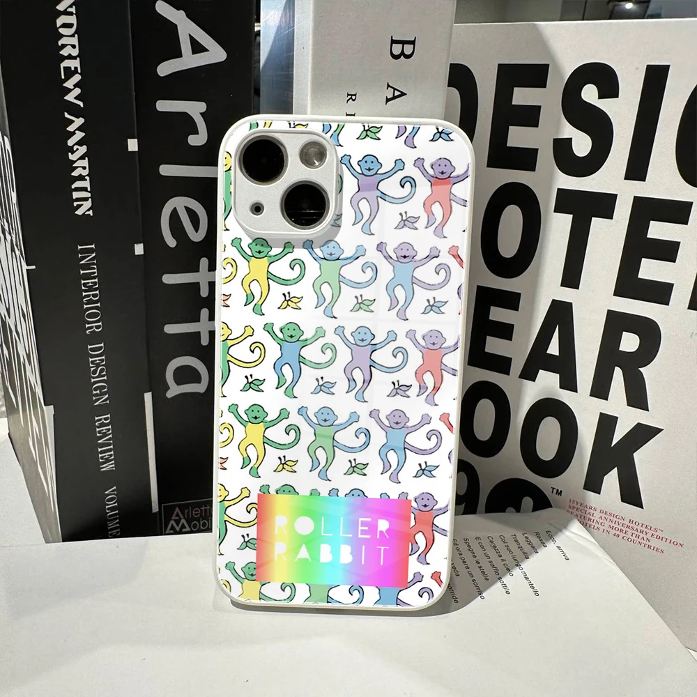 【色:Bunnies_サイズ:iPhone15(ClearBlack)】CASE Amazon.com: Wildflower Cases - Pink Bunnies, Compatible with