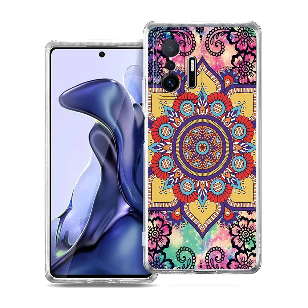 Mandala Transparent Soft Shell Phone Case