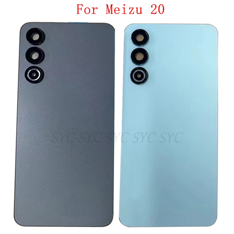 

Задняя крышка батарейного отсека для Meizu 20, задняя крышка с логотипом, запасные части