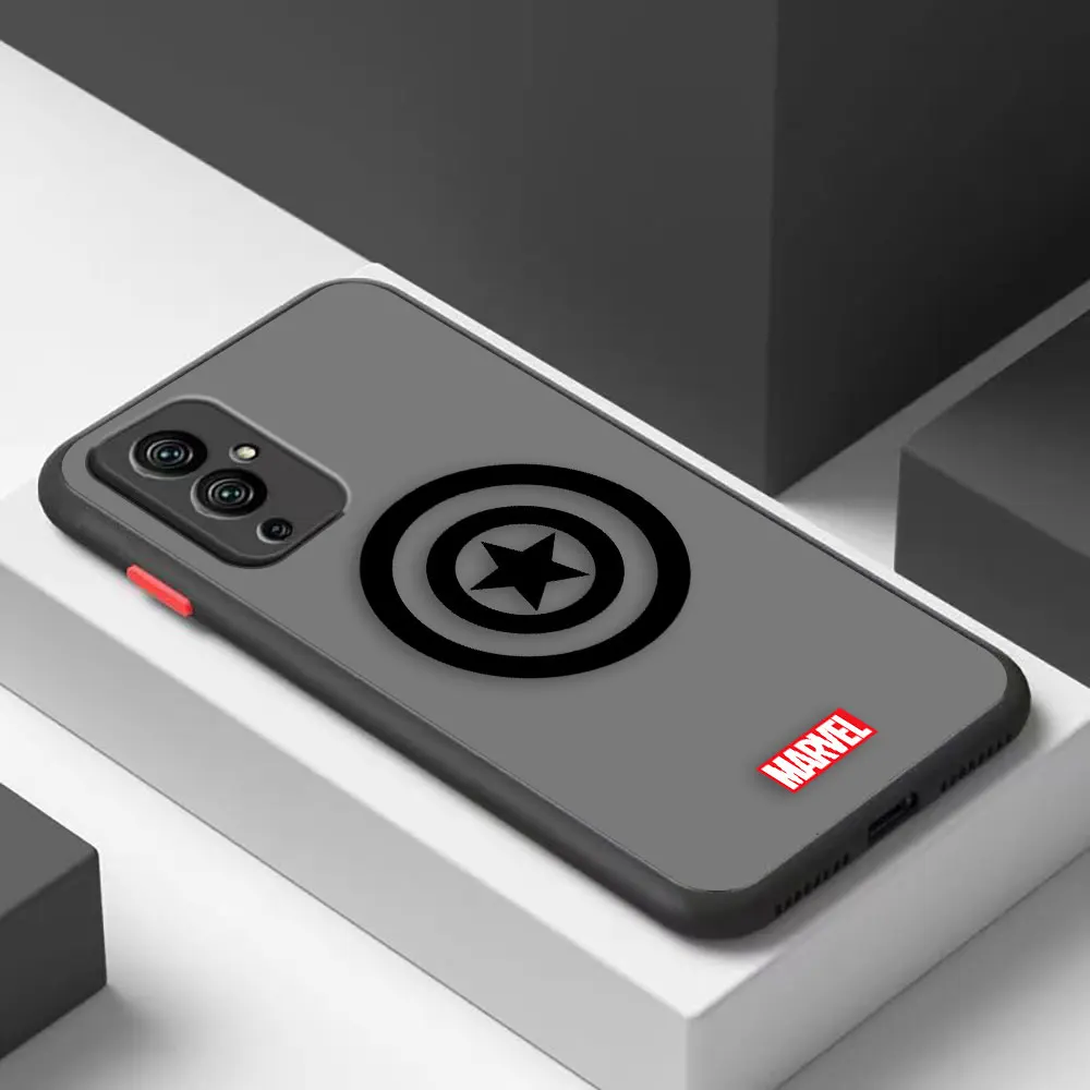 thumbnail image 1 of Funda mate para Oneplus 10 9 8T 8 7 7T 6 6T 5T PRO NORD CE 2 N10 N100 5G Funda Coque Capa Shell Marvel Logo Lron Spider-Aan, 1 of 5