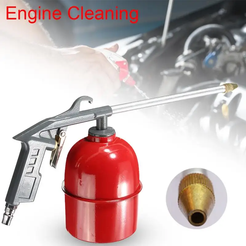 

Professional Auto Car Engine Cleaning Guns Solvent Air Sprayer Degreaser Siphon Tools Gray For Motor Care Car Tools Keep