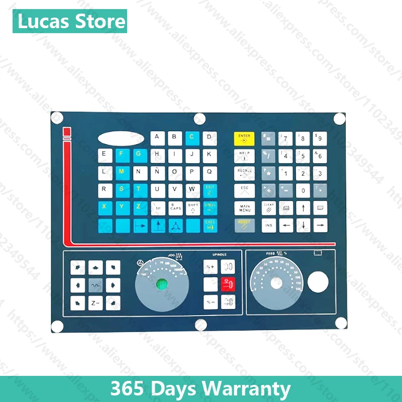 CNC8040-M 8055I용 PLUS-M 8040 CNC HMI 패널 멤브레인 키패드 버튼