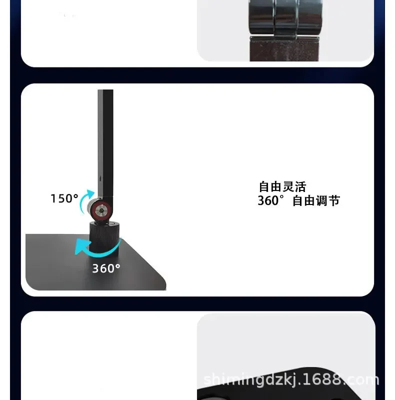 Mobile phone holder foldable portable live streaming holder for home gatherings and lazy people universal tablet