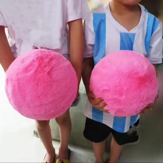 Factory Hot Sale New Big Size Soft DIY 20cm 7.87inch Poms Ball Faux Fur Balls Fluffy Pom Pom for Decoration