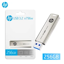 High - Speed Metal USB Flash Drive - 32GB to 256GB External Storage Device (256GB)