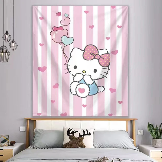 メーカー公式ショップ新品未使用 ハーモニーランド おっきなタペストリー アイドル キティ キャラクターグッズ noys99