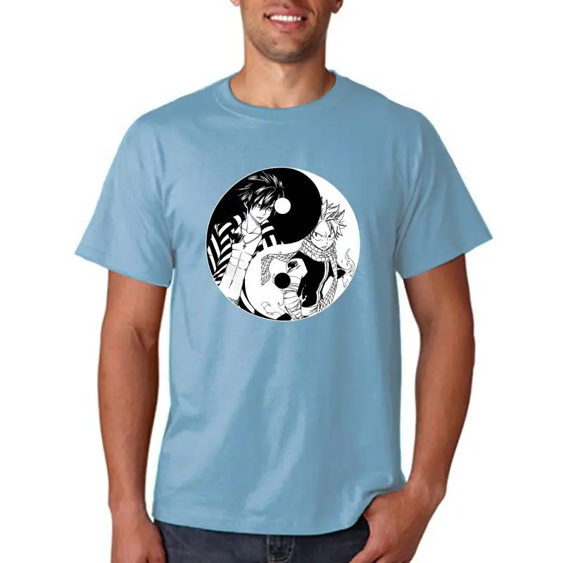 

Футболка модная мужская футболка bioshick Yin Yang рубашка Феи хвост