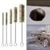 Copper Bristles Pipe Cleaner Brush Multipurpose Metal Wire Brush Flexible Drain Brush for Sink Plumbing Durable Accessory 3