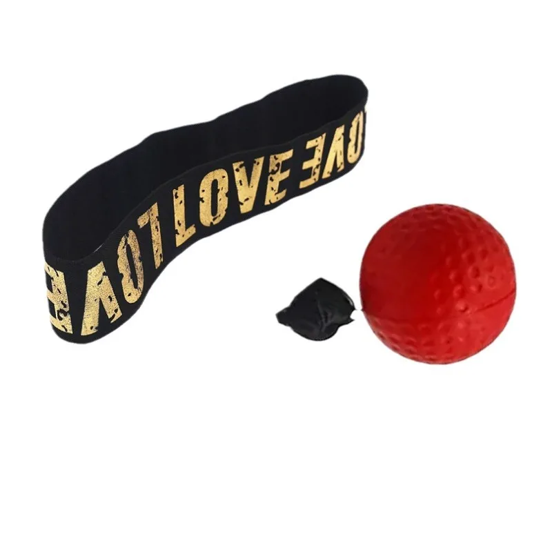 Boxing Speed Ball Head-mounted PU Punch Ball MMA Muay Thai Sanda Training Hand Eye Reaction Home Sandbag Gym Fitness Equipment