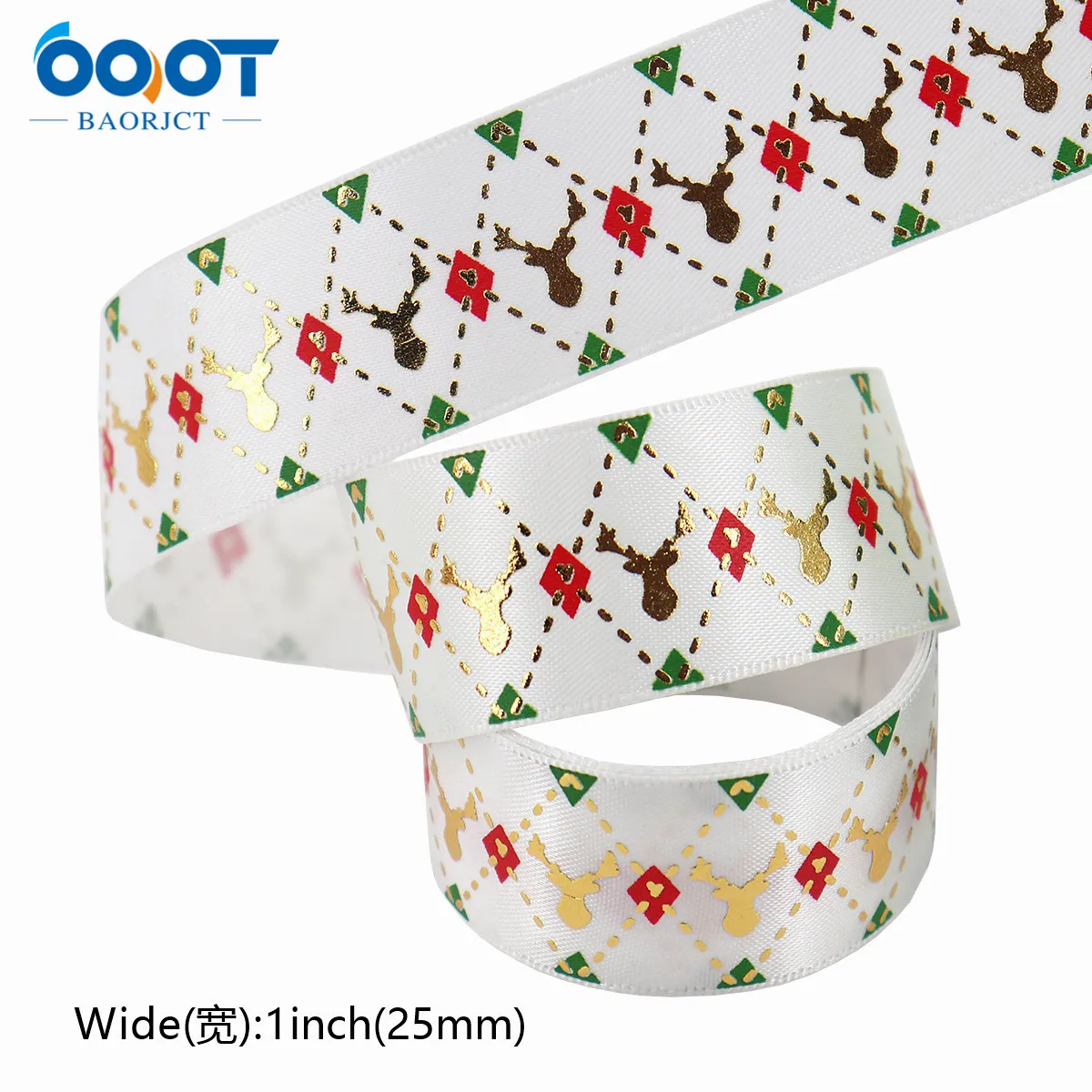 Christmas Fruit Color Stain Ribbons,22419-1 25mm 10Yards Bow Cap Accessories  Party Gift Wrap DIY Handmade Decoration - AliExpress