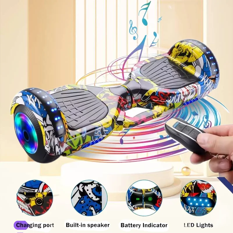 Popular Two Wheels Self Balancing Electric Scooter Hover Board Electric With Handle