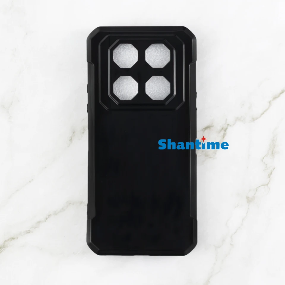 Custodia per Oukitel C60 PRO (6.88), Nero Silicone Case