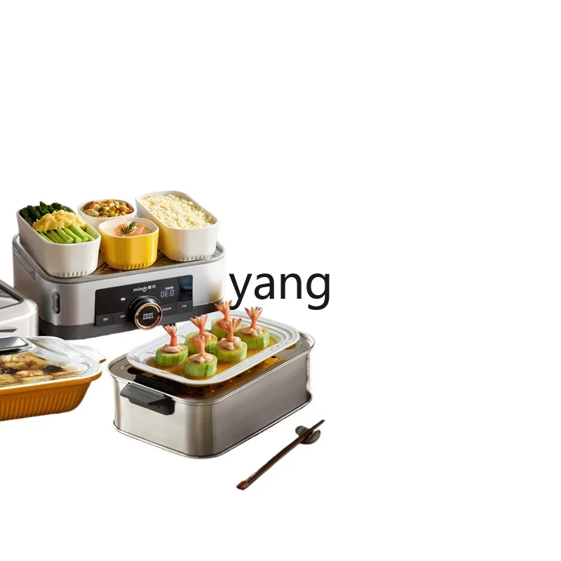 L'm'm Electric Steamer Steam Pot Stew Pot Household Multi-Functional Steamer Integrated Steam Box