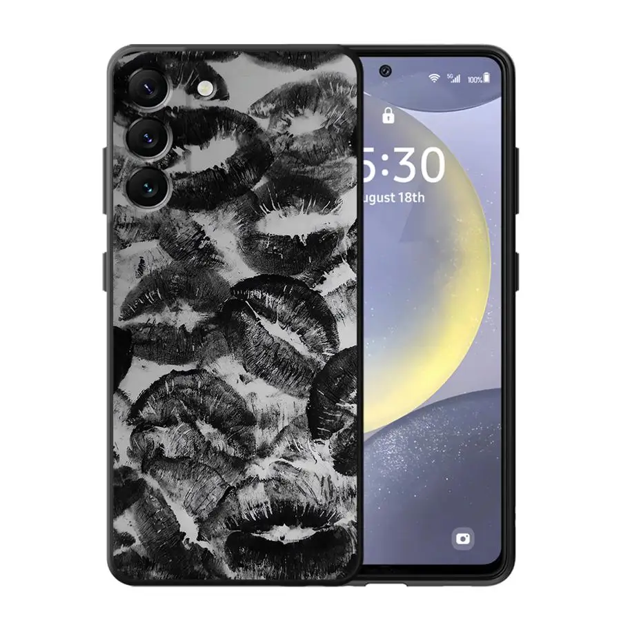 Lip Print Phone Cover - Stylish Protective Case
