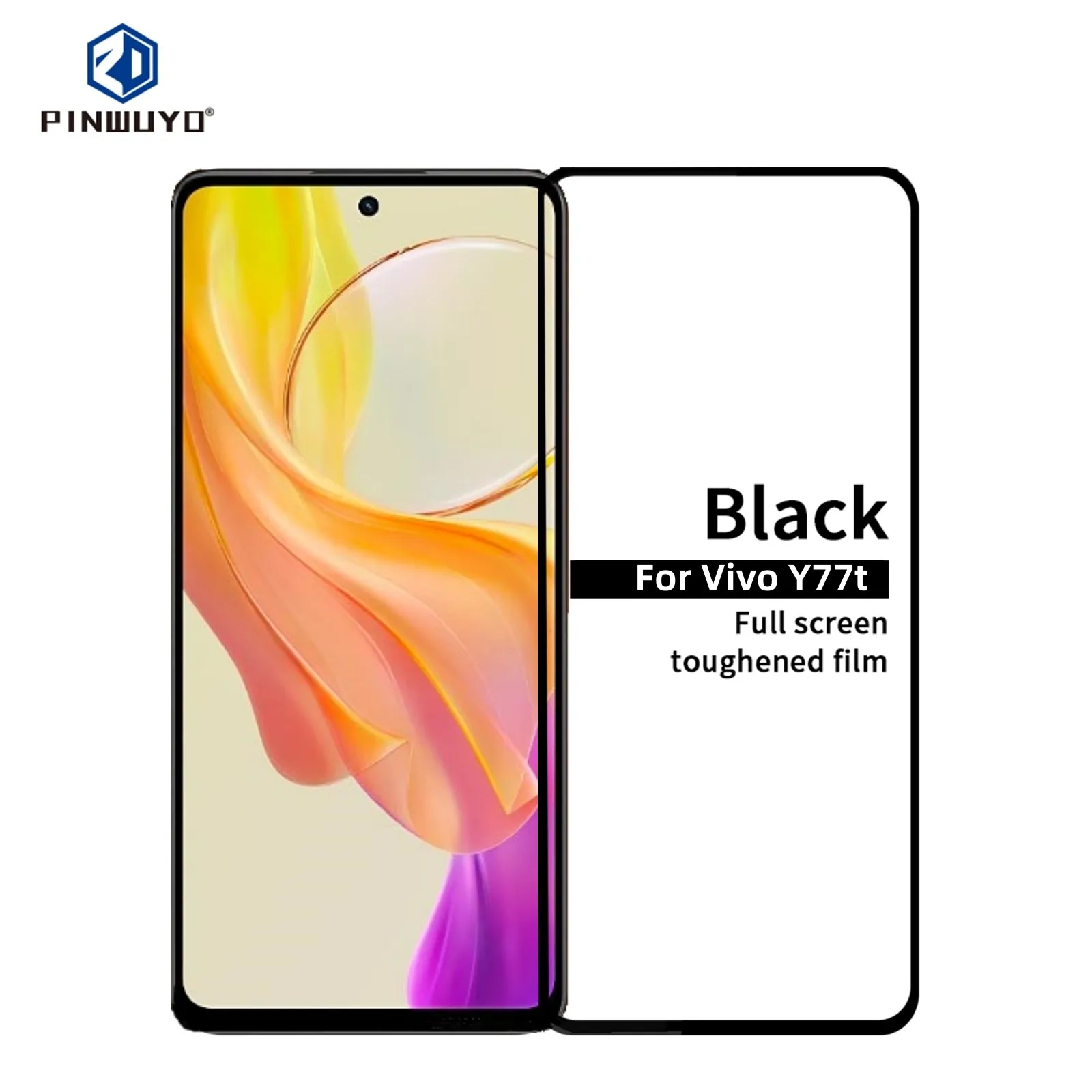 

For Vivo Y77t Glass Tempered PINWUYO 9H Protective Film For Vivo Y77t Screen Protector Tempered Glass