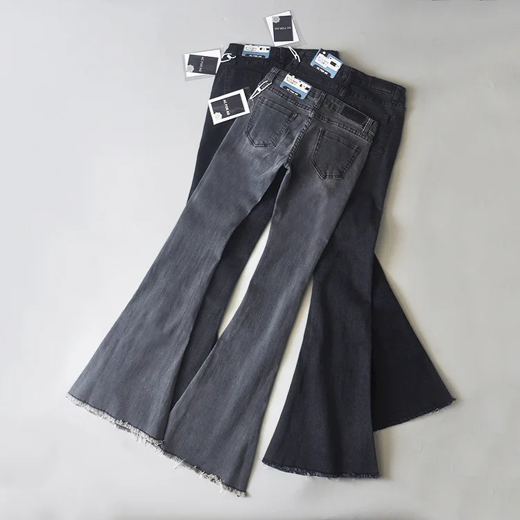 Vaqueros azules retro de cintura baja para mujer 2025, pantalones ajustados acampanados, vaqueros básicos ajustados de verano para mujer, vaqueros casuales de calle para mujer