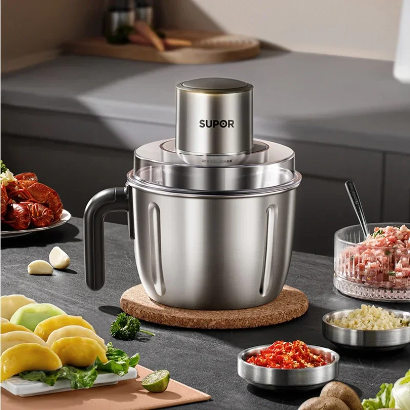 

Meat Grinder Household Electric Small Multi-Function Mixer Automatic Meat Grinder Minced Vegetable Cooking Machine Authentic