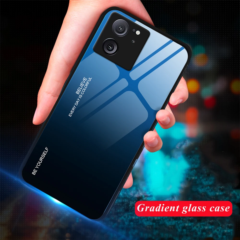 Luxury Glass Phone Coque - Elegant Protective Cover