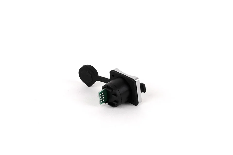 Conector, Placa PCB para Áudio Computador Rede Ethernet, RJ45, 4pcs