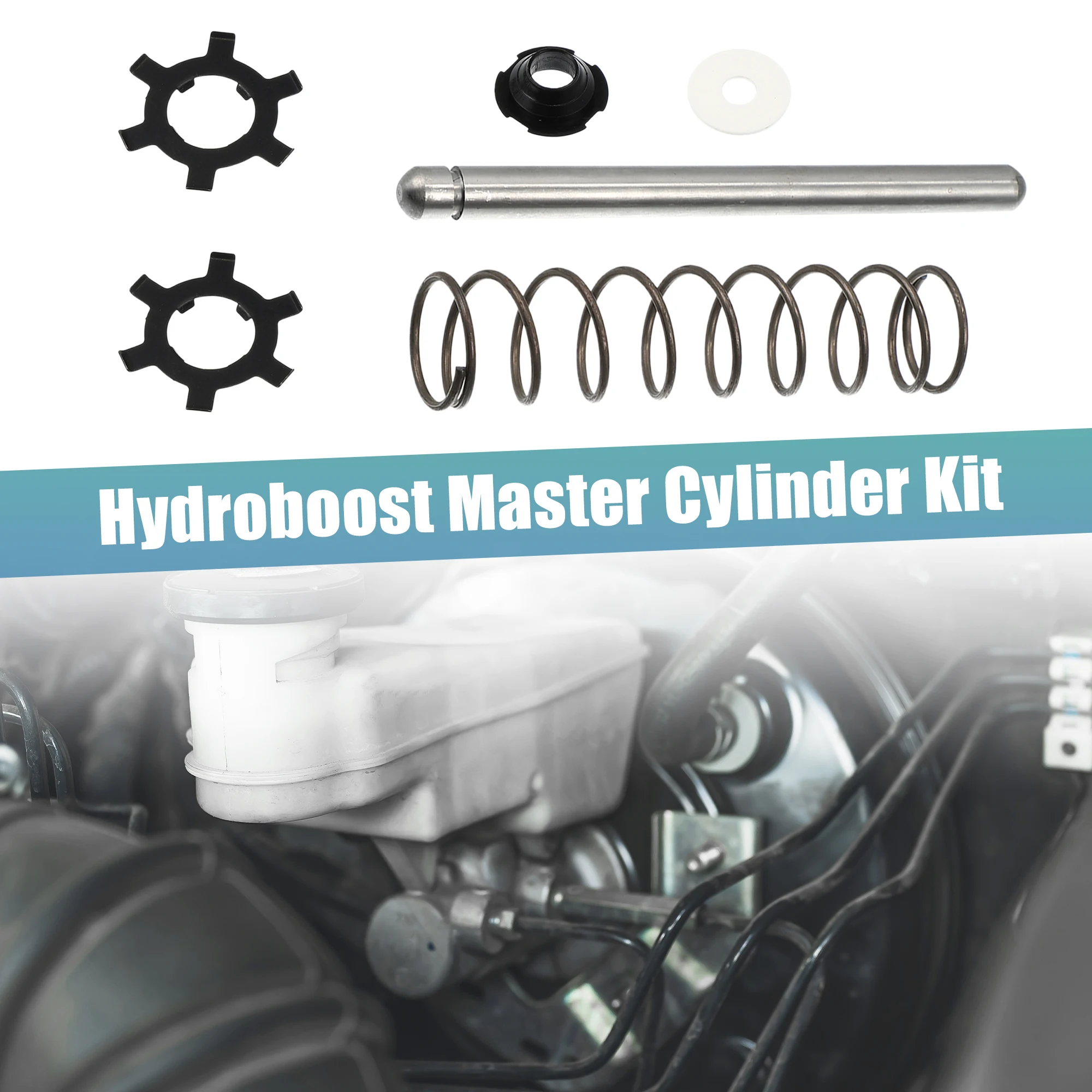 X Autohaux 1.6 to 1.85" Hydroboost Repair Kit Hydroboost Master Cylinder Kit