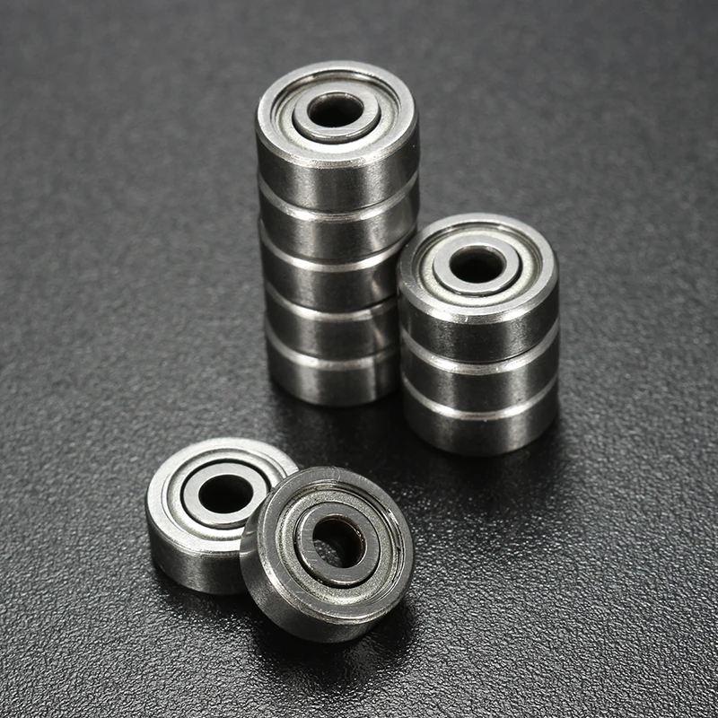 10pcs Miniature Ball Bearings 693ZZ 688ZZ 608ZZ MR106ZZ MR85ZZ Small Carbon Steel Double Shielded Miniature Bearing