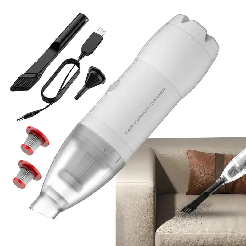 

Vacuum Cleaner For Car Mini Car Cleaner Portable Handheld Cordless Multifunctional Vacuum With Strong Suction For Home Offices
