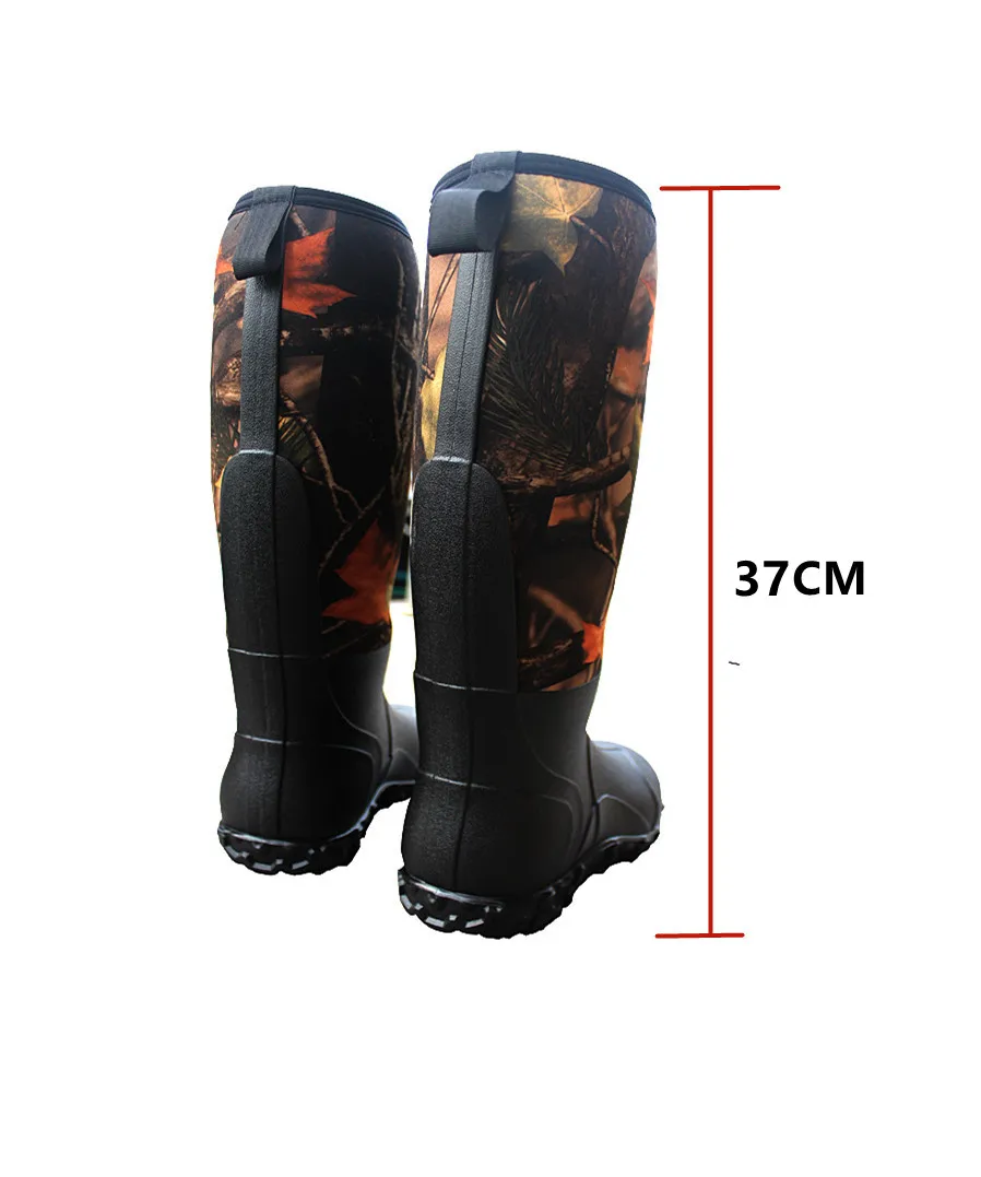 Men's Outdoor Anti-Water Shoes Durable Jungle Sports Hunting Fishing High Boots Breathable Anti-Slip Upstream Shoes Water