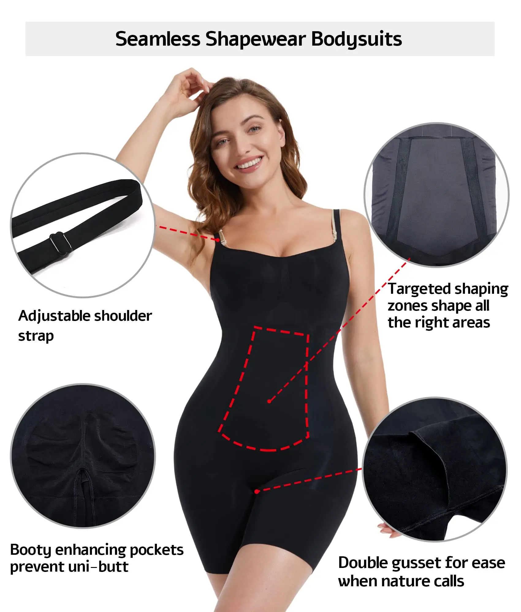 Fajas Full Body Shaper Modeling Belt Waist Trainer Butt Lifter Thigh  Reducer Panties Tummy Control Push Up Shapewear - Shapers - AliExpress