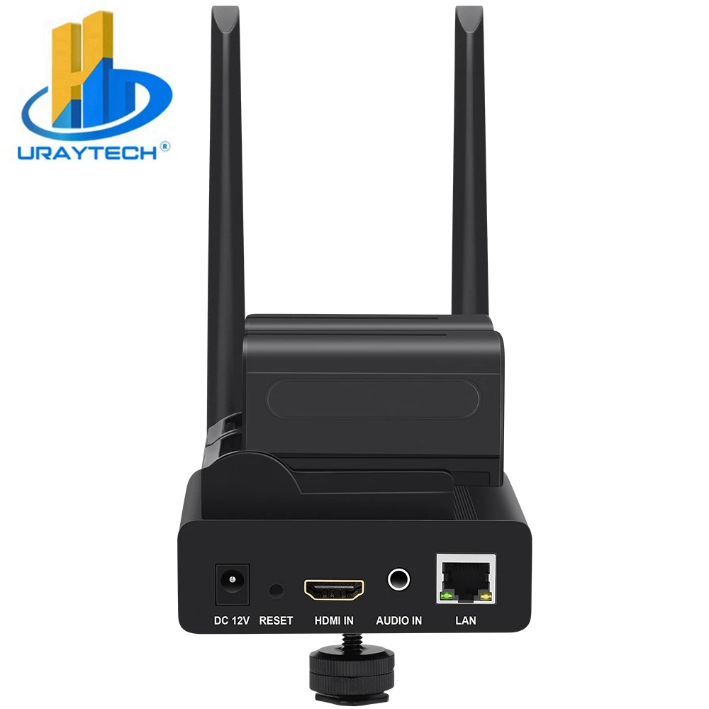 H.264 HDMI To IP Video Encoder Live Streaming Broadcast Encoder Dual Battery Supported