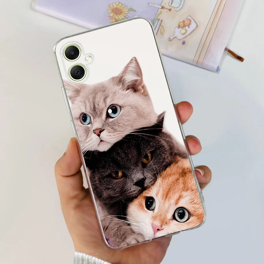 Fashion Butterfly Soft Silicone Back Cover Case for Samsung Galaxy A05/A05S (2023)