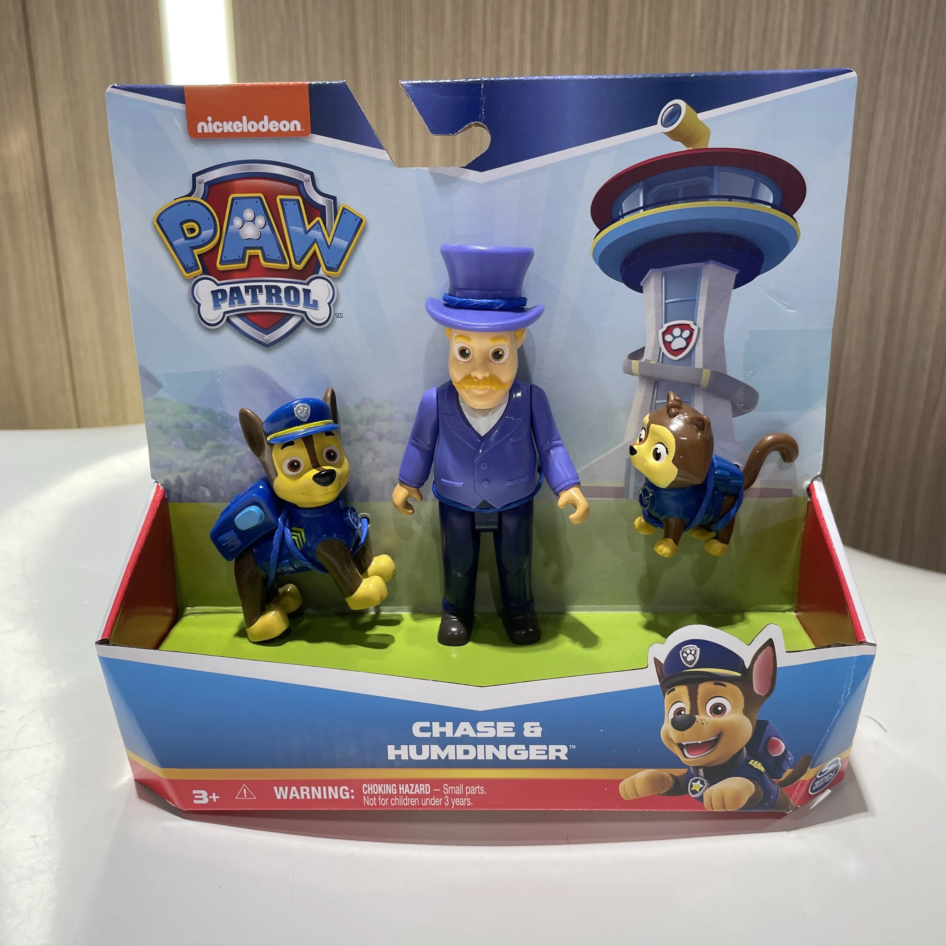 100% genuino Paw Patrol capitán turbo Mayor Goodway Chickaletta Humdinger Danny Yumi conjunto de figuras de acción niños