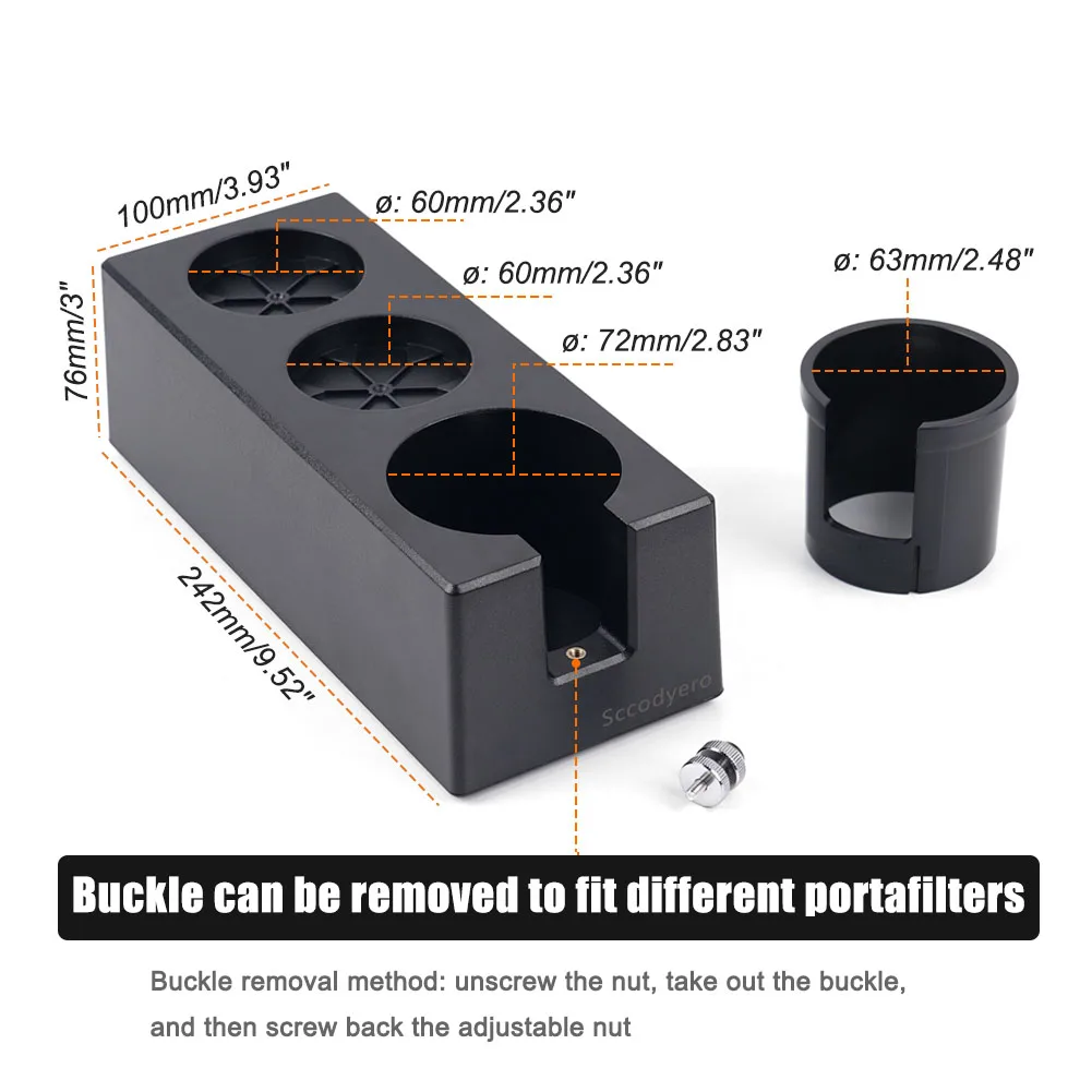 محطة قهوة بورتافلتر ستيل احترافية