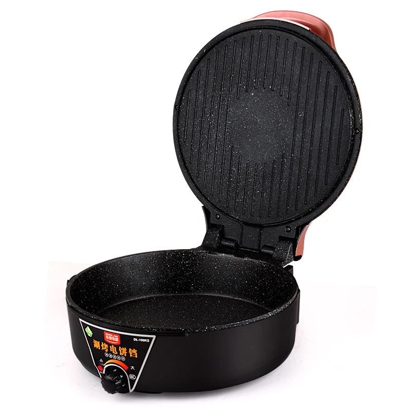 Smokeless Double-sided Heating Grill Multifunctional Electric Baking Pan Deepen Grill Pan Hot Pot